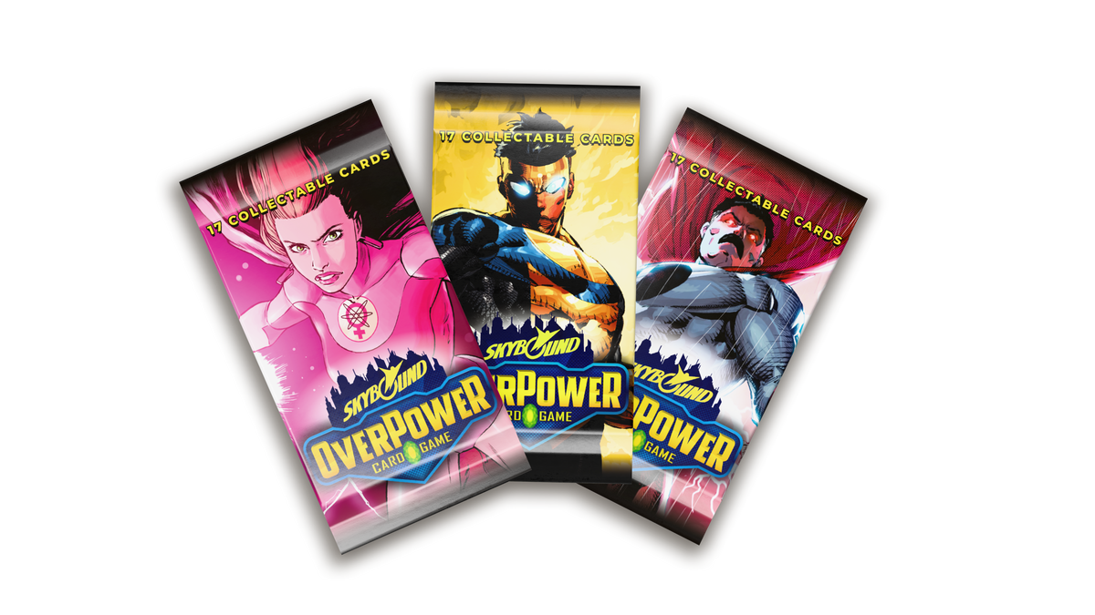 OverPower Invincible and The Walking Dead TCG - Display Box BOOSTER PACKS
