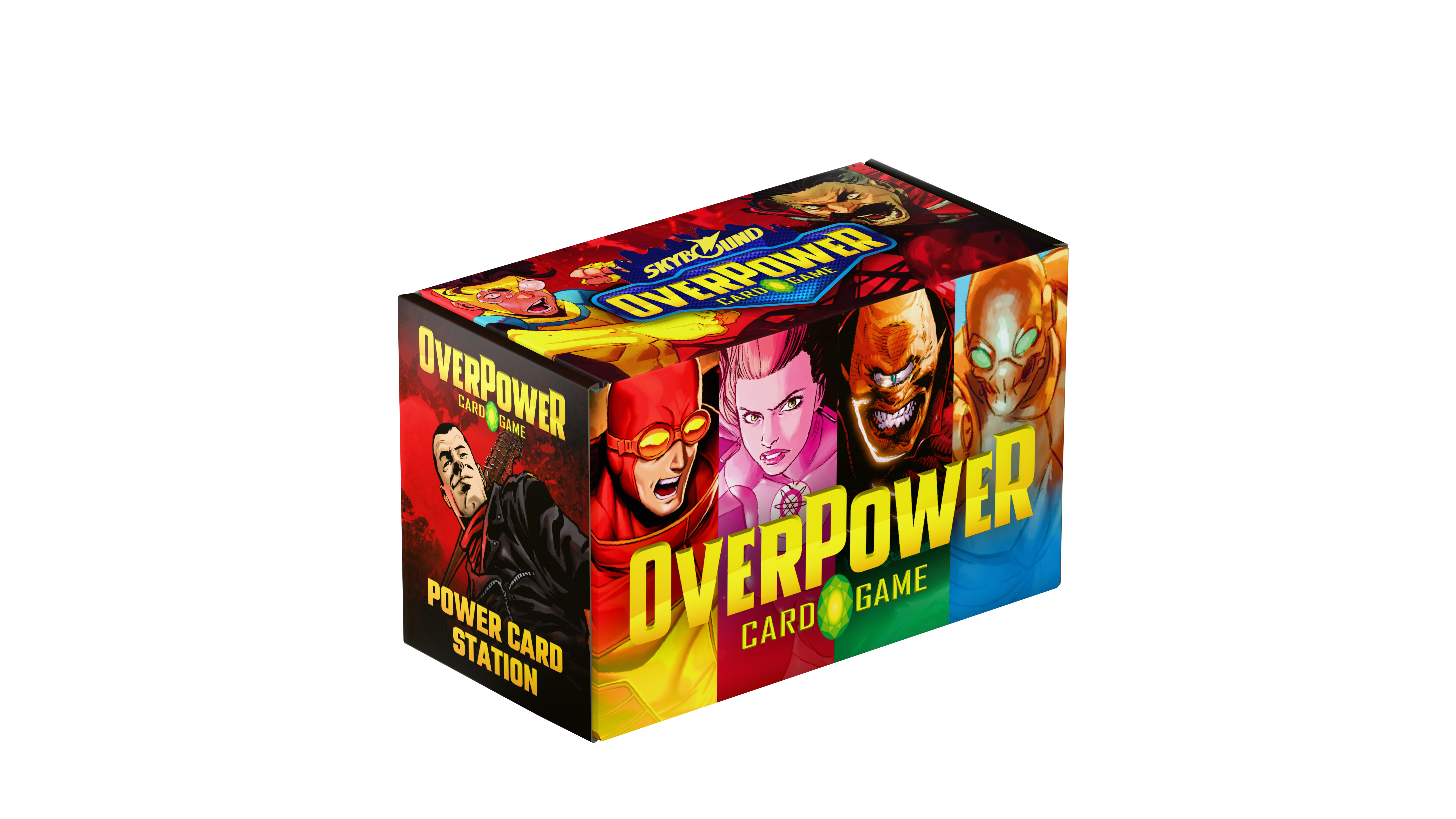OverPower Invincible and The Walking Dead TCG - Power Card Station