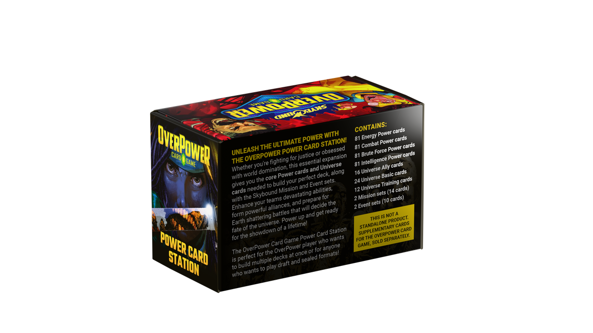 OverPower Invincible and The Walking Dead TCG - Power Card Station