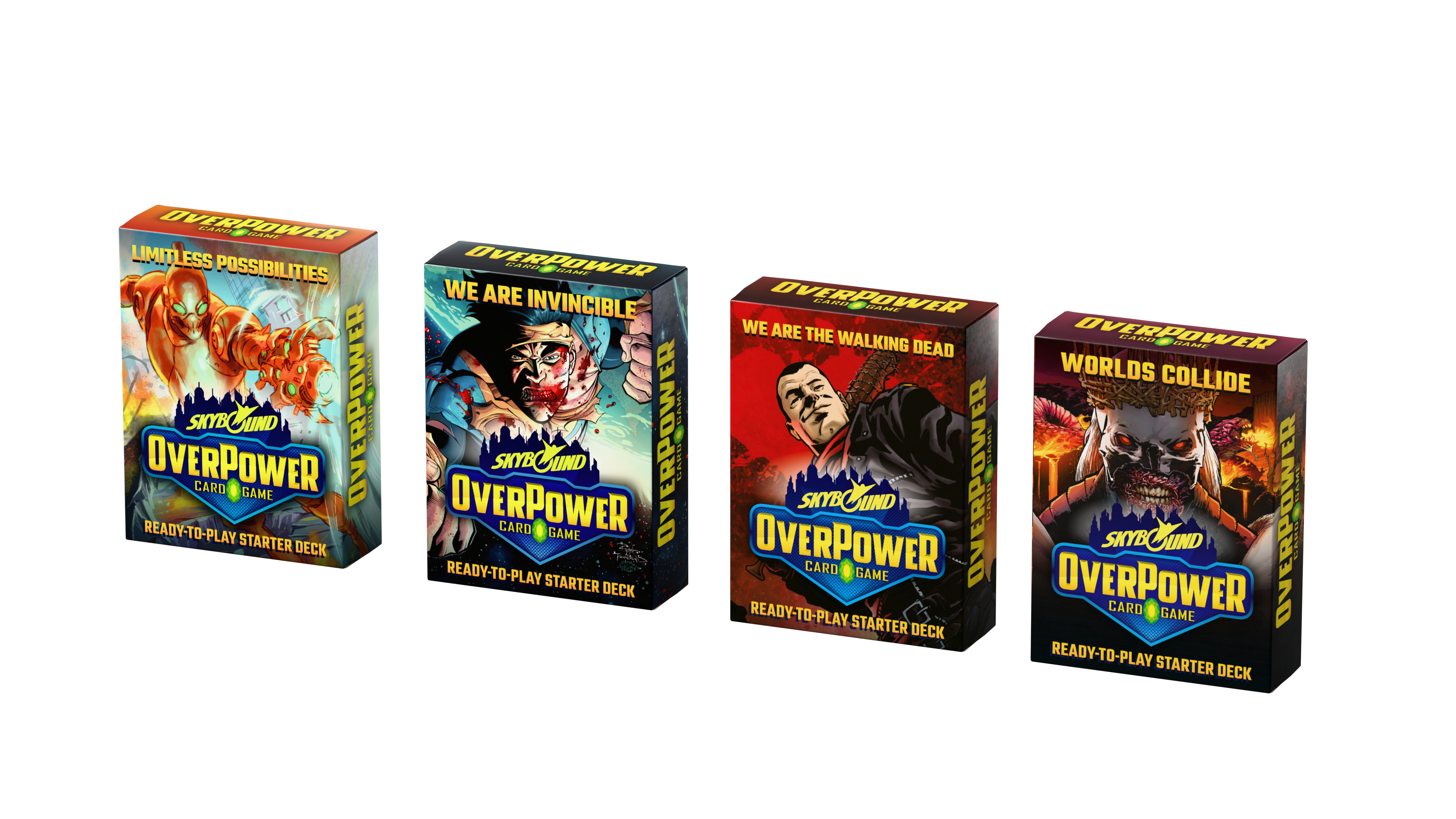 OverPower Invincible and The Walking Dead TCG - Individual STARTER DECK