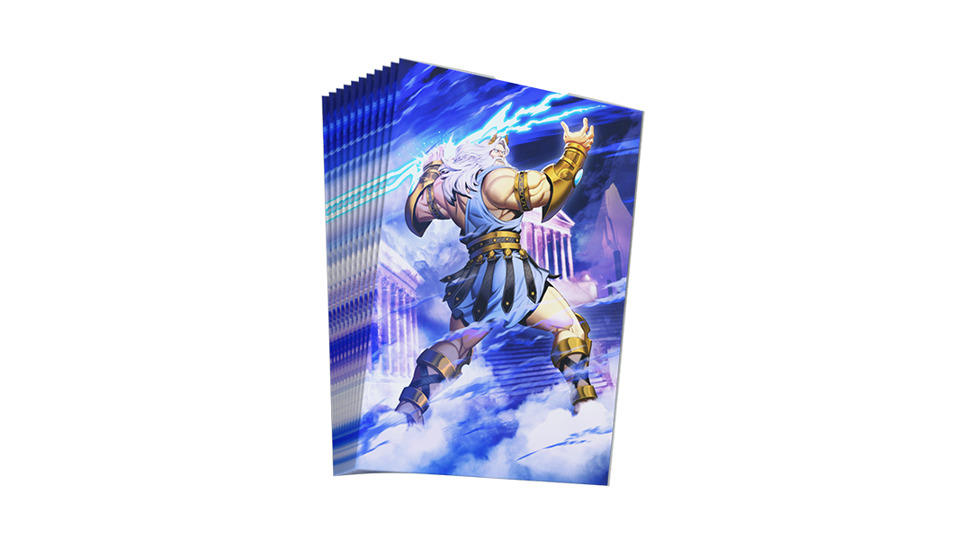 OverPower - Edgar Rice Burroughs and the World Legends - Sleeve - Titan Shield - Zeus