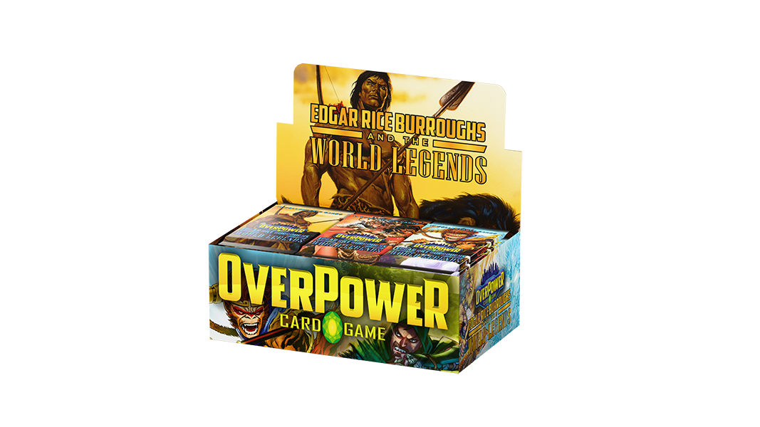 OverPower - Edgar Rice Burroughs and the World Legends - Display Box Booster