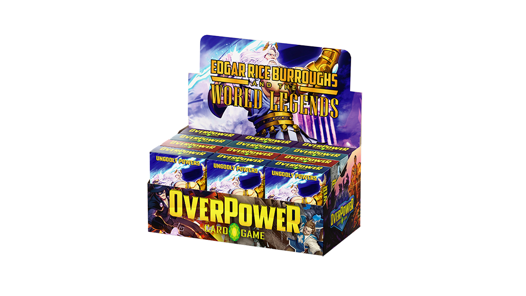 OverPower - Edgar Rice Burroughs and the World Legends - Display Box Starter Decks
