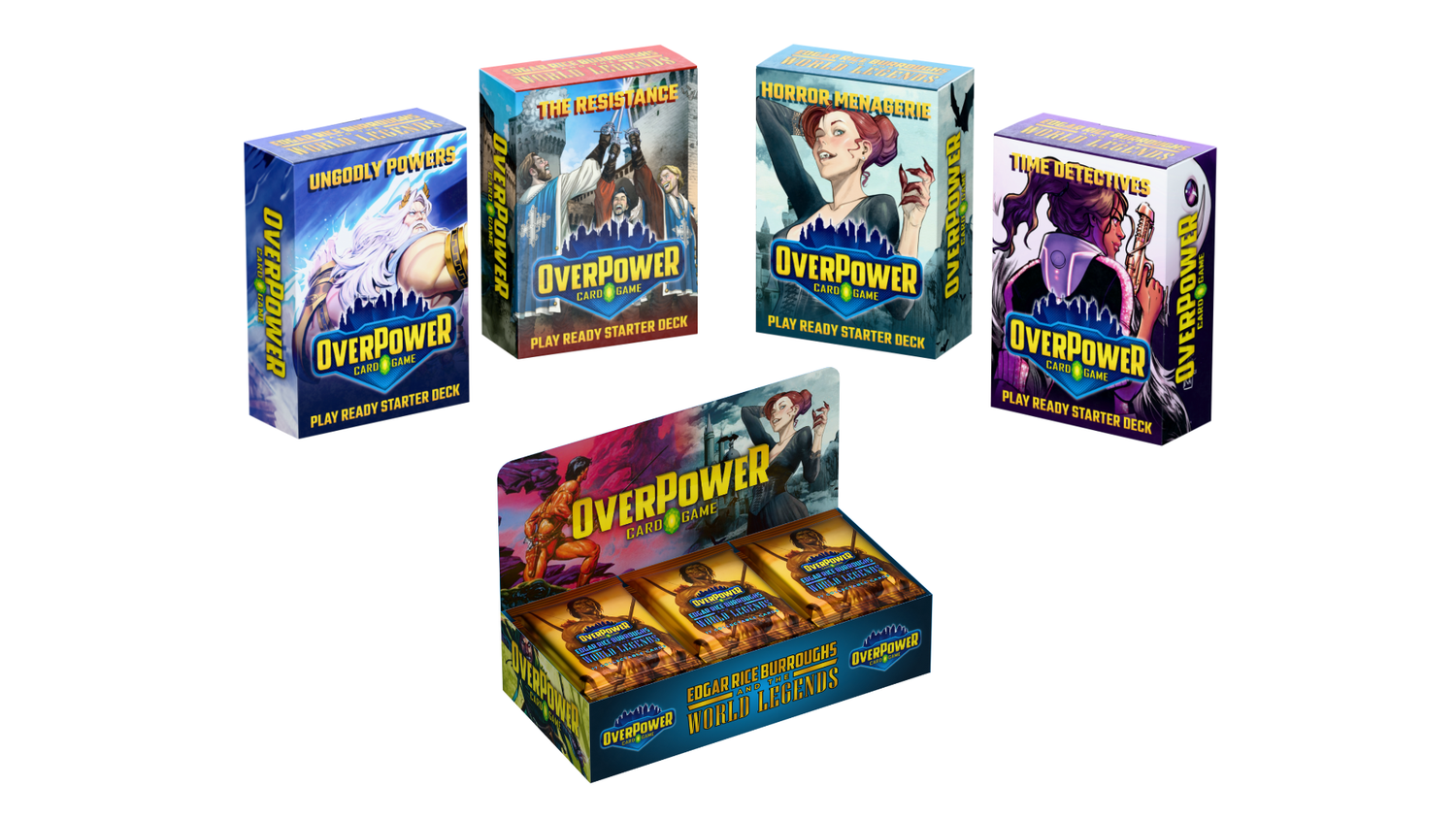 overpower booster box Marvel Large Pack OverPower Shop