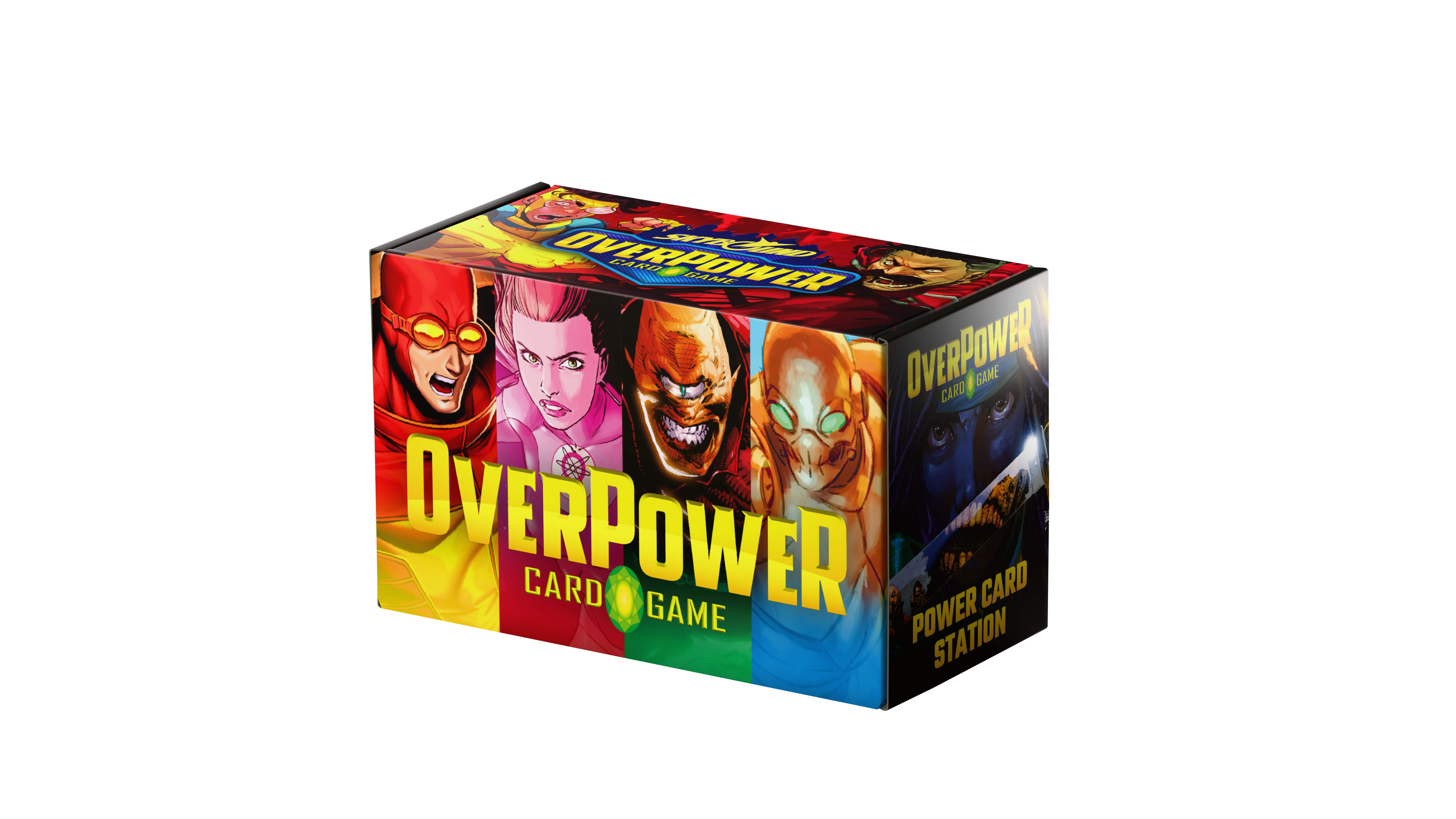 OverPower Invincible and The Walking Dead TCG - Power Card Station