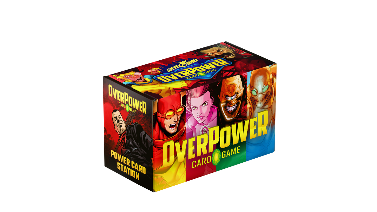 OverPower Invincible and The Walking Dead TCG - Power Card Station