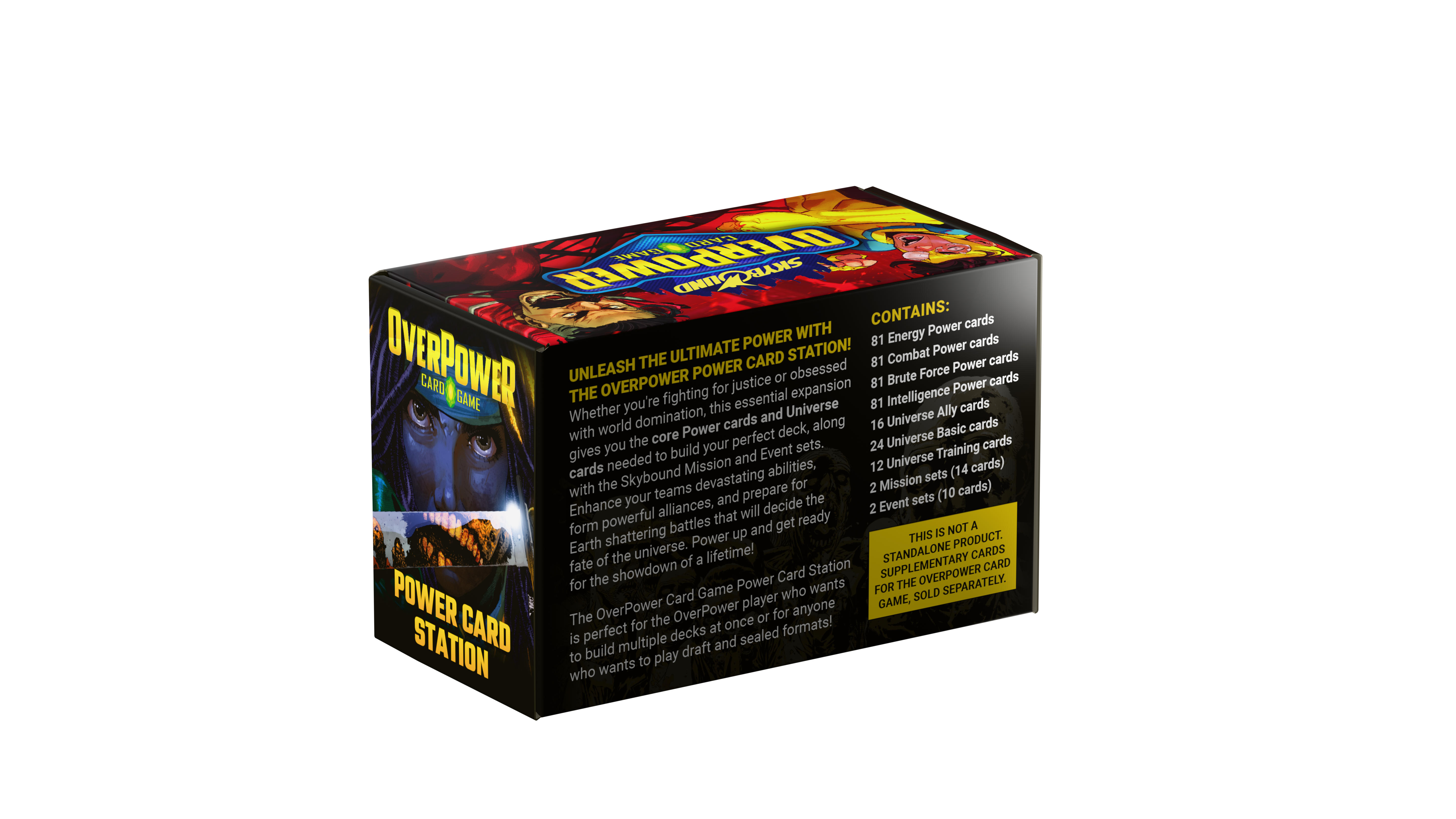 OverPower Invincible and The Walking Dead TCG - Power Card Station