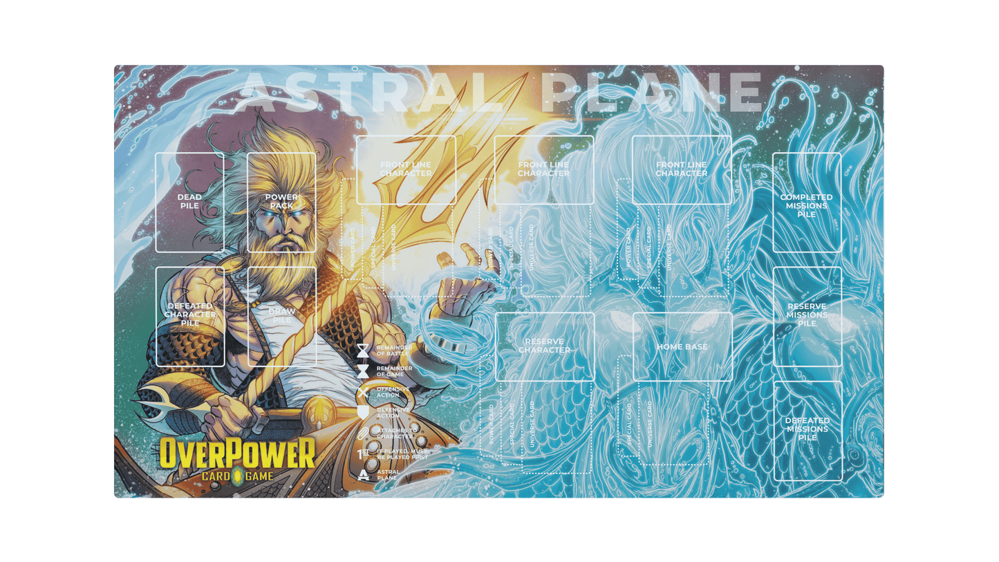 OverPower - ERB SET - Single Player Mat - How to Play