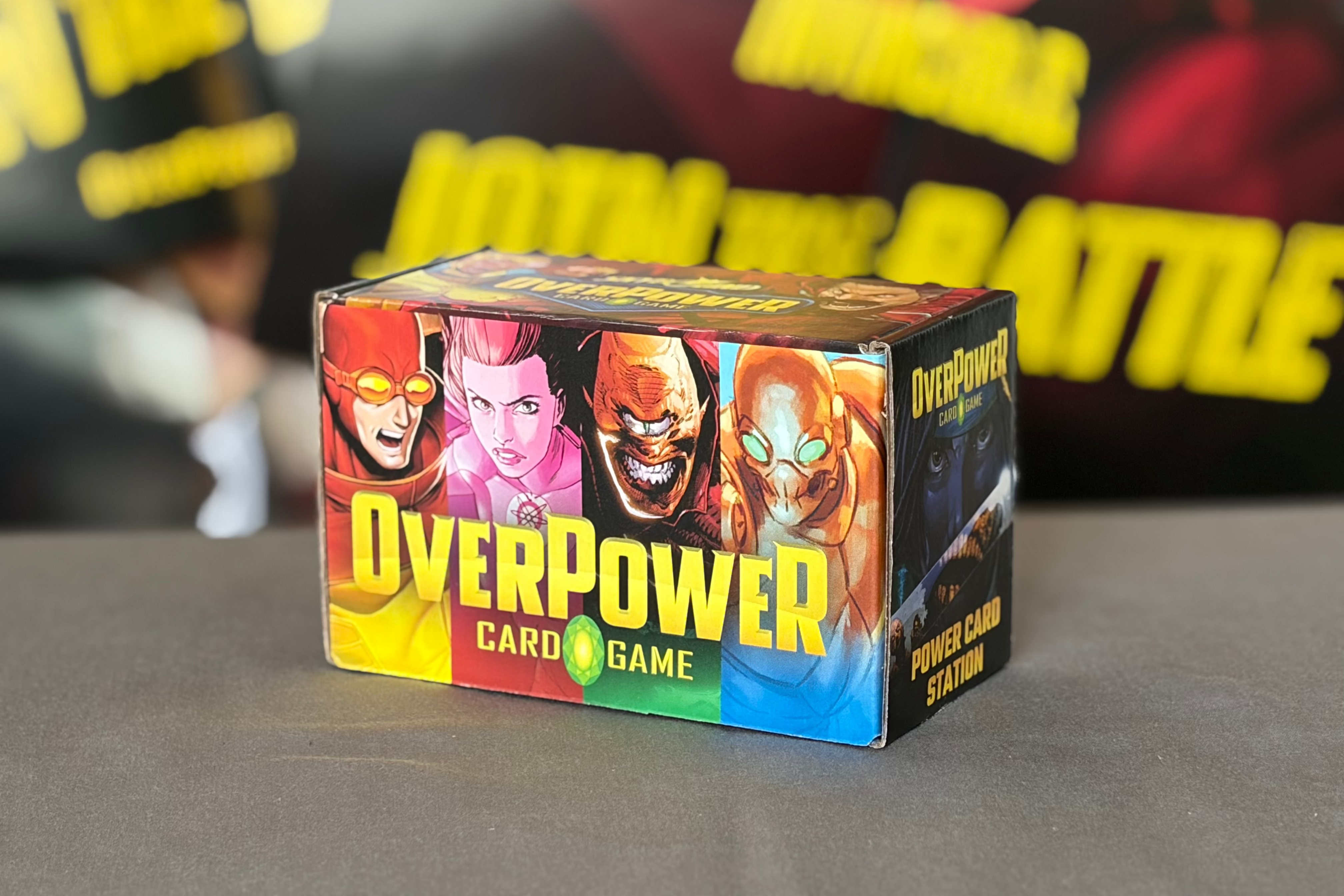 OverPower Invincible and The Walking Dead TCG - Power Card Station
