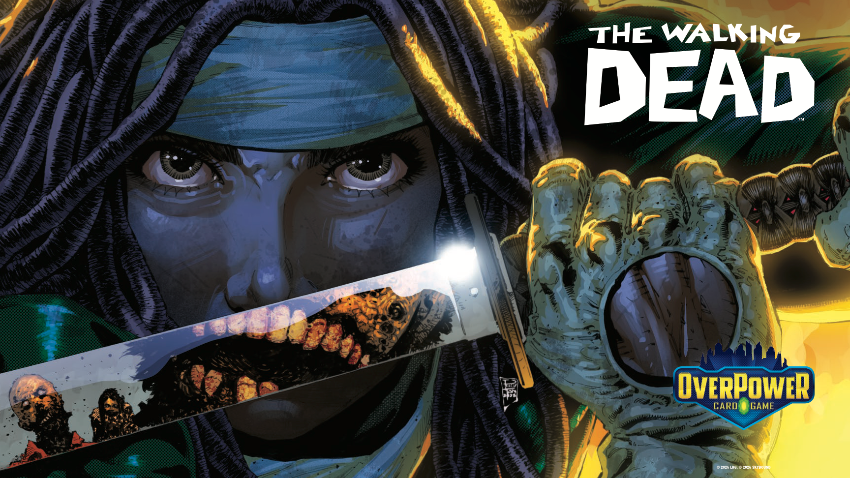 OverPower The Walking Dead TCG Limited Edition Playmat — MICHONNE